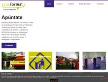 Tablet Screenshot of csformat.com